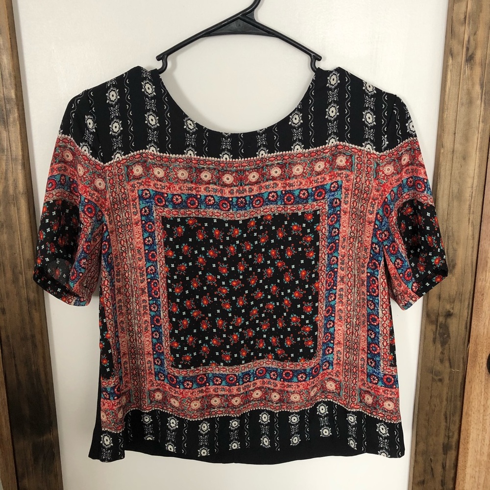 Forever 21 silk shirt
